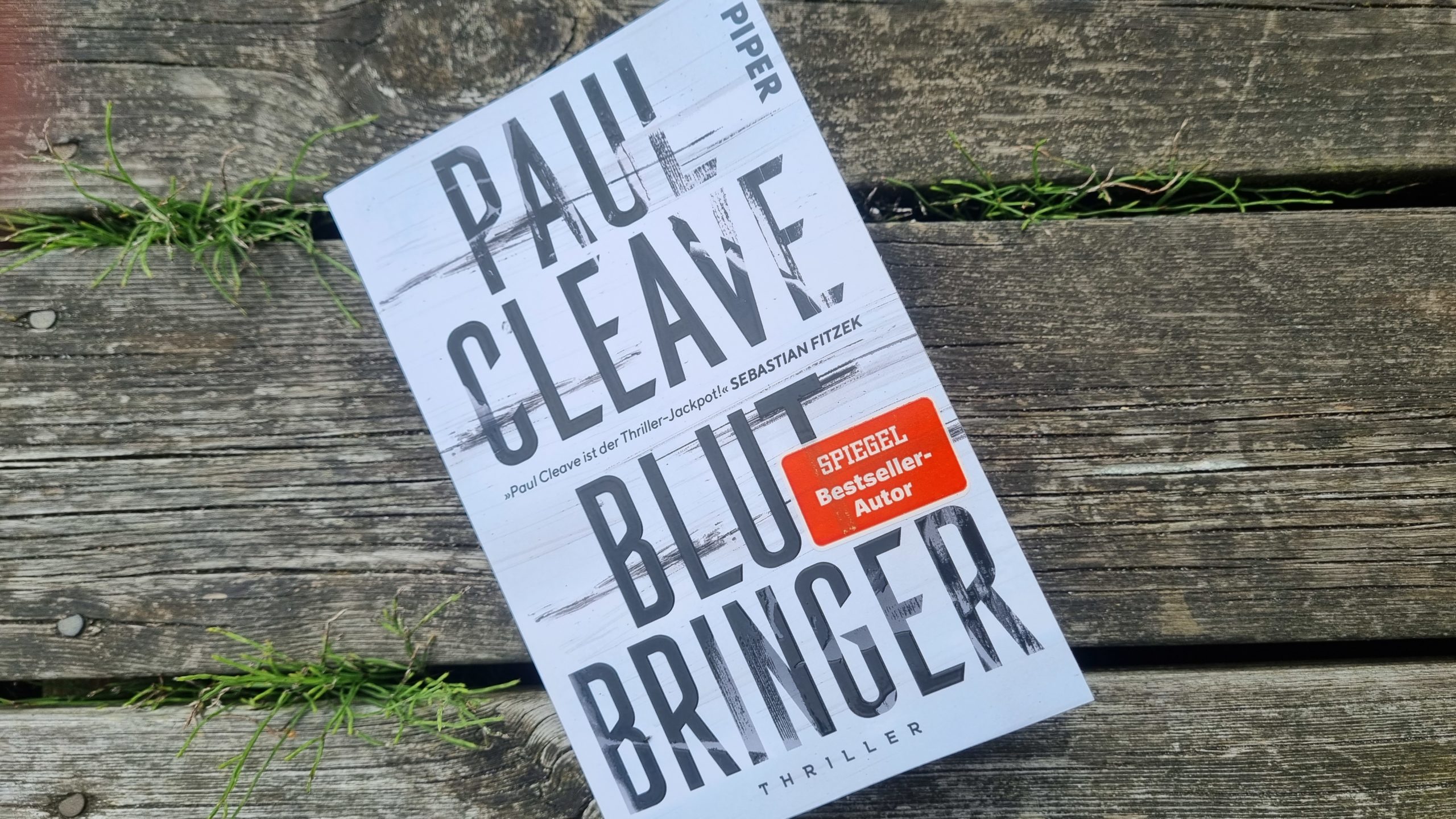 Buch-Cover: Blutbringer, Paul Cleave, Piper-Verlag